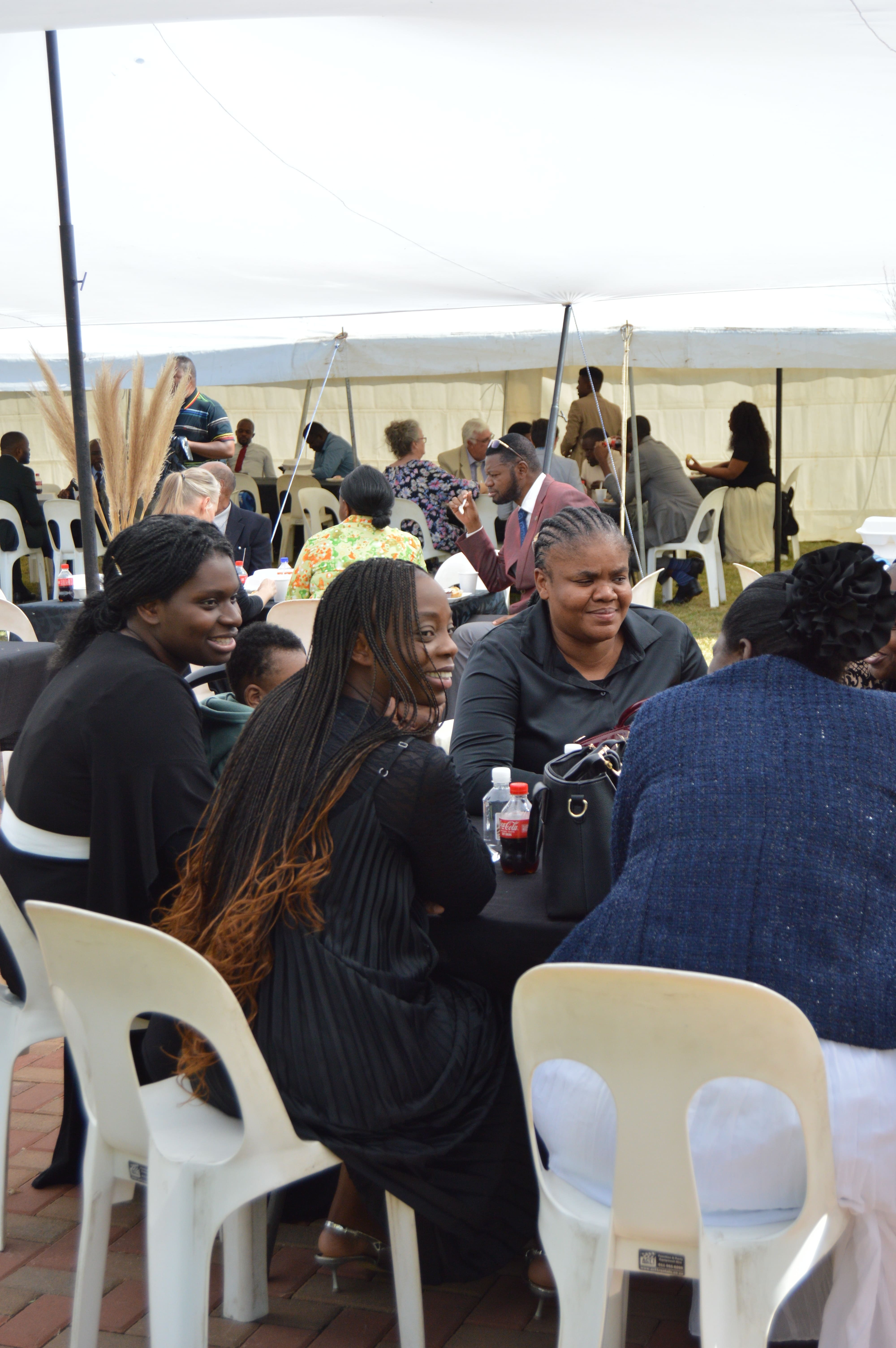 Family sitting together